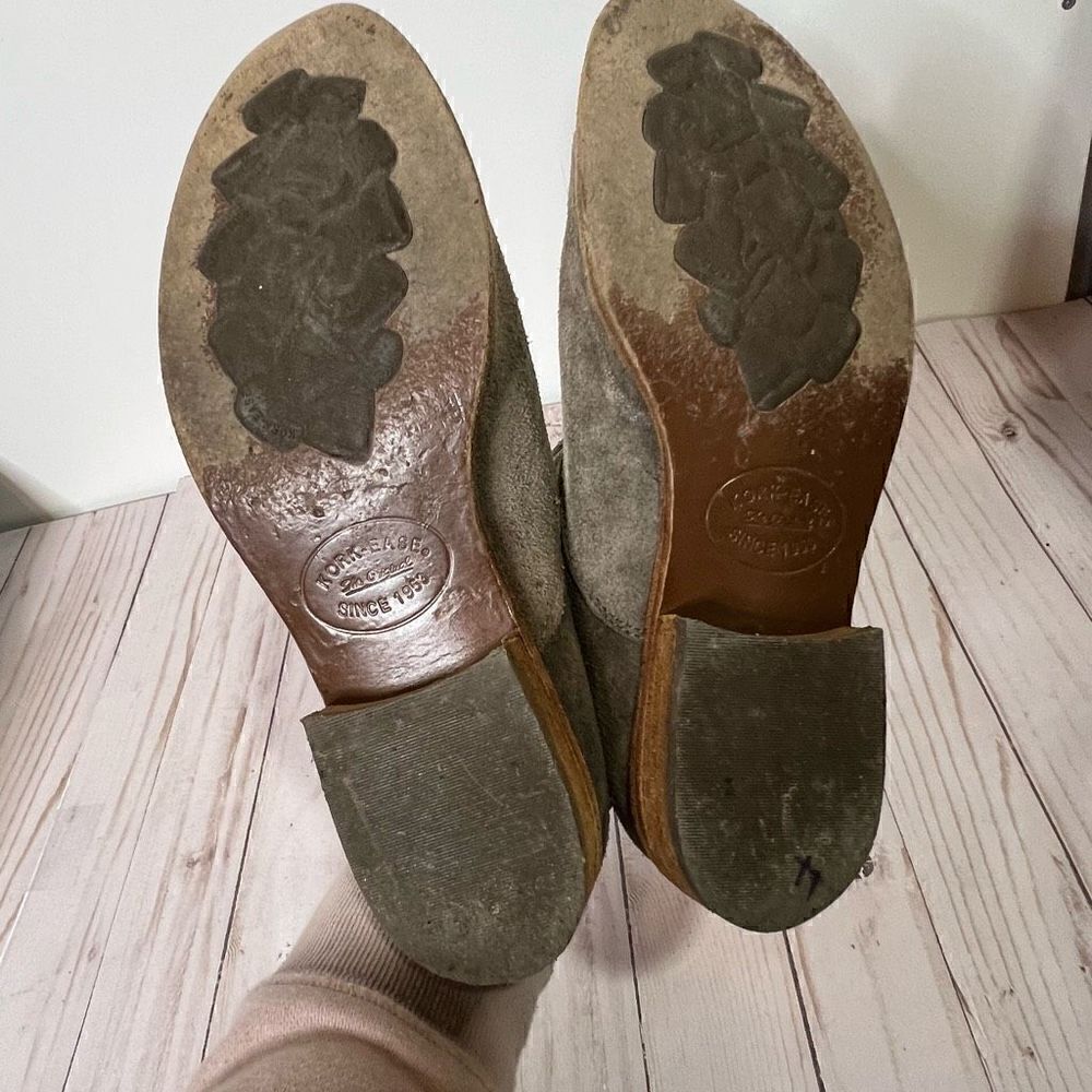 Kork-Ease Brown Taupe Suede Comfort Ankle Boots - Picture 7 of 8